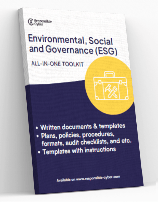 Environmental, Social and Governance (ESG) Toolkit - Responsible Cyber