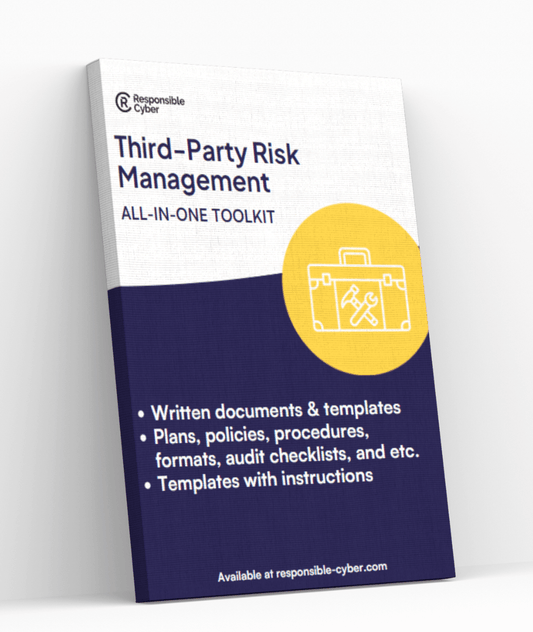 Third-Party Risk Assessment and Management Toolkit - Responsible Cyber